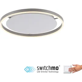 Selltec LED Deckenleuchte, dimmbar per Wandschalter, Deckenlampe rund SITU (2400 lm)