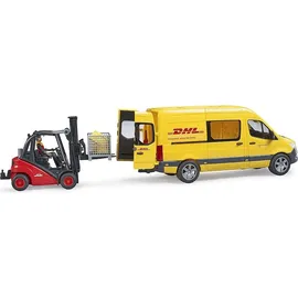 Bruder 02671 - MB Sprinter DHL mit Fahrer gelb 1:16