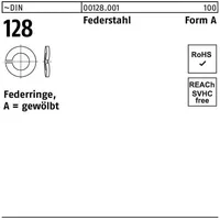 Reyher Federring DIN 128 A 5 Federstahl 100 Stück