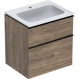 Geberit iCon 60x63x48cm, we/KeraTe, nuss/Griff la. ma