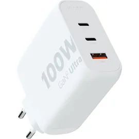 Xtorm Gan2 Ultra USB 2-USB-C Schnellladegerät 100W, Weiß