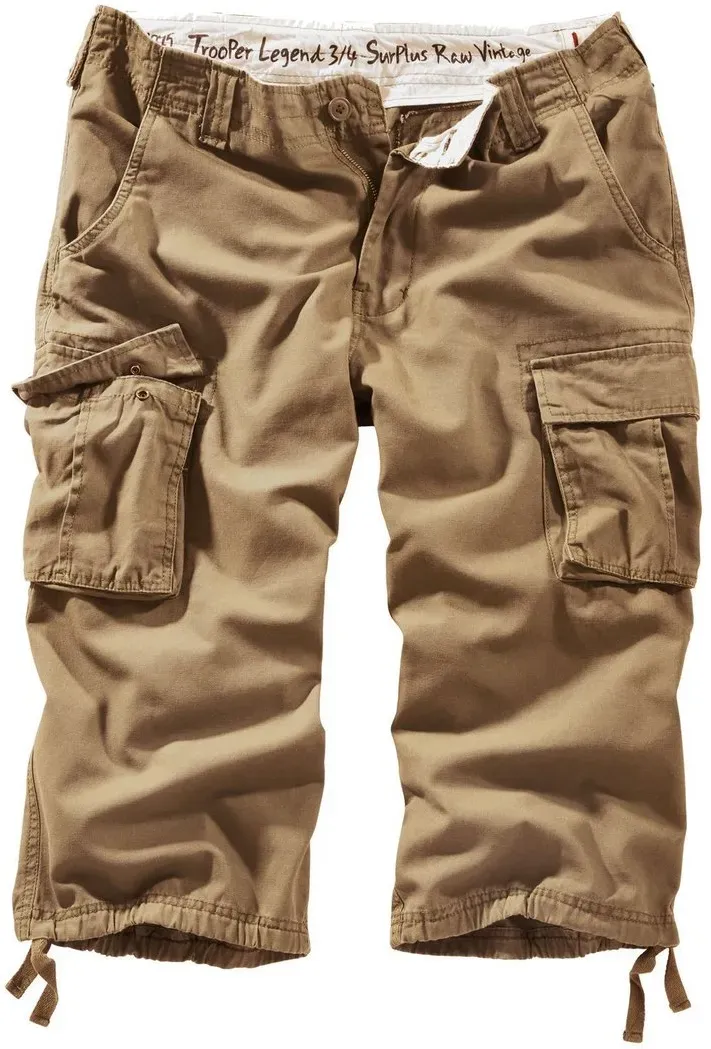 Surplus Trooper Legend 3/4 Shorts, beige, Größe 3XL für Männer