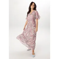 Aniston SELECTED Maxikleid Paisleymuster Beige/Braun/Rosa 36