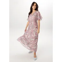 Aniston SELECTED Maxikleid Paisleymuster Beige/Braun/Rosa 36