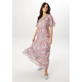 Aniston SELECTED Maxikleid Paisleymuster Beige/Braun/Rosa 36
