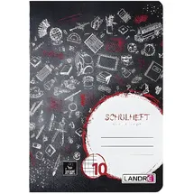 Hamelin Schulheft A5 16 Blatt Lineatur 10 (kariert mit Rand rechts)