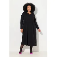 Ulla Popken Maxikleid A-Linie Schwarz 50/52