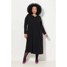 Ulla Popken Maxikleid A-Linie Schwarz 50/52
