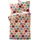 Traumschlaf Biber Punkte bunt 135 x 200 cm + 80 x 80 cm