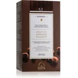 Korres Arganöl Haarcoloration 5.3 light honey chestnut 145 ml