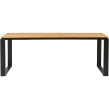 Schou Martinus Gartentisch 210 x 100 x 75 cm Schwarz
