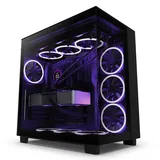 NZXT H9 Flow Black Midi Tower ATX Gaming Gehäuse schwarz