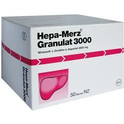 HEPA MERZ Granulat 3.000 Beutel 50 St