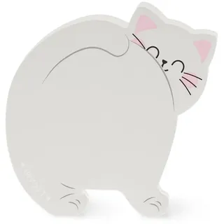 Legami Lovely Notes Haftnotizblock Katze, HSS0001, grau