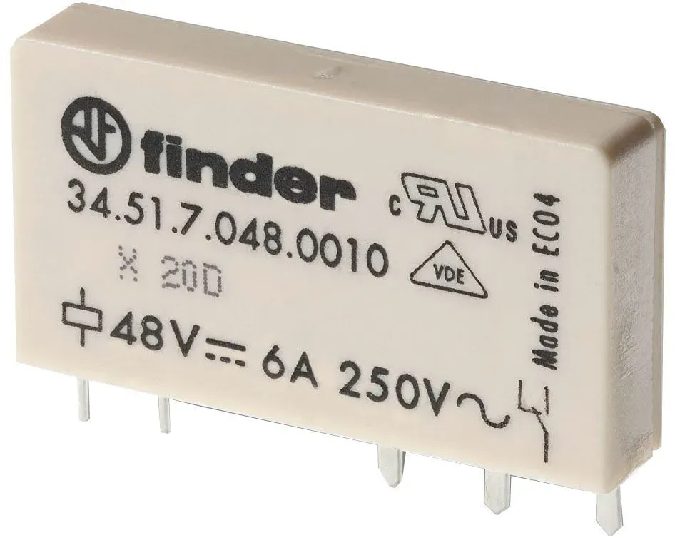 Finder Steck/Printrel.60VDC 1W 6A 34.51.7.060.0000