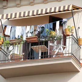 Relaxdays Wäscheleine 3er Set, 20m, PVC Wäscheseil mit Polyesterkern, extra stark, drinnen & draußen, Wäscheschnur, blau