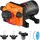Vevor Wassermembranpumpe, 12 V DC, 13L/min Durchfluss, 3,8 bar Nenndruck (2,76–5,5 bar einstellbar), 1/2 Zoll MNPT selbstansaugende Sprühpumpe mit Druckschalter für Wohnmobil, Camper, Marine, Boot