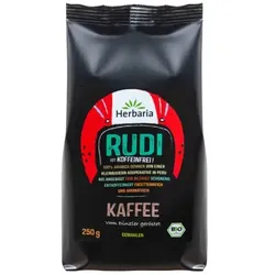 Herbaria Kaffee Rudi entkoffeiniert gemahlen bio 250g