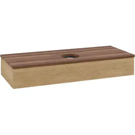 Villeroy & Boch Waschtischunterschrank 1 Auszug 120 x 19 x 50 cm Honey Oak / Warm Walnut