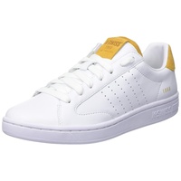 K-Swiss Herren Lozan Klub LTH Sneaker, WHT/WHT/Honey Gold, 44.5 EU