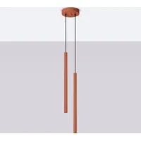 Sollux SL.1525 Pendelleuchte PASTELO 2 roter Ocker