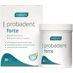 Nupure Probadent Forte 3 Bakterienkultur 5 Mrd Kbe 30 St