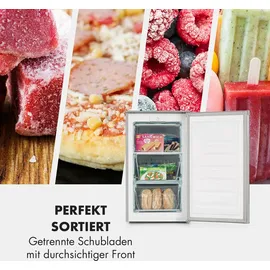 Klarstein Mini Gefrierschrank DSM2-Garfield Silber