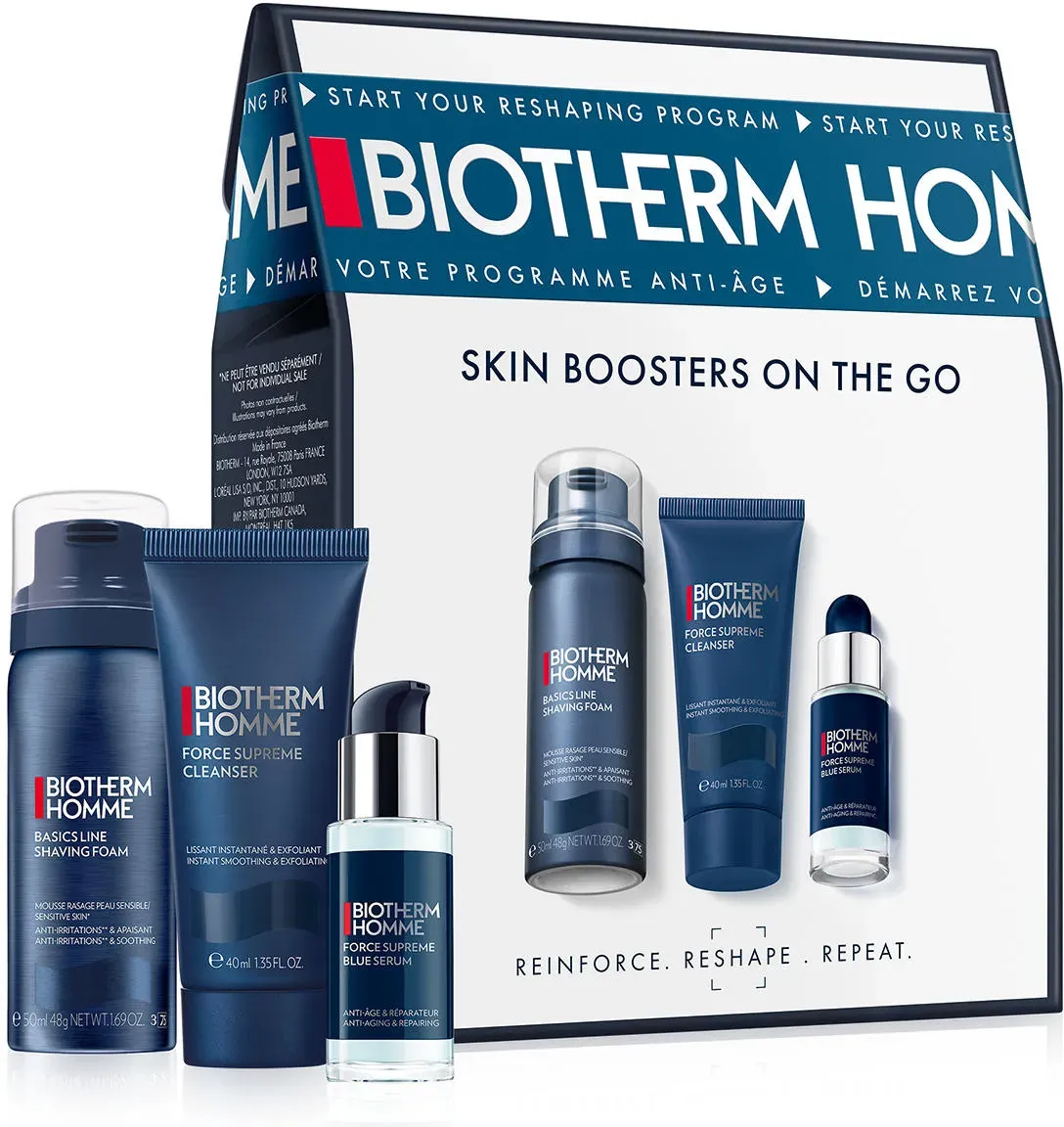 Biotherm Homme Force Supreme Blue Serum Recruit Set