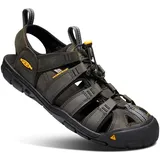 Keen Clearwater Cnx Leather Sandalen,Grau (Magnet/Black), 47.5 EU
