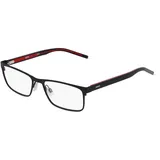 Hugo HG 1005 Herren-Brille inkl. Gläser Vollrand Eckig Metall-Gestell, schwarz