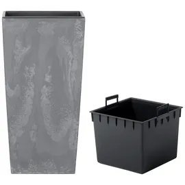 Prosperplast Urbi Square Effect 40 x 40 x 75 cm marengo