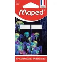 Maped Radiergummis Deepsea Paradise weiß, 2 St.