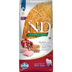 FARMINA N&D Ancestral Dog Adult Giant Maxi Huhn, Dinkel, Hafer & Granatapfel 12 kg Huhn, Dinkel, Hafer & Granatapfel