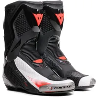 Dainese Torque 4 Air Stiefel - Schwarz/Weiß/Neon-Rot / 44