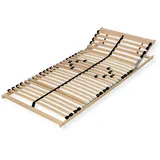 Sleepneo Lattenrost, Buche, Holz, 7-Zonen, 80x200 cm, Hergestellt in Deutschland, Blauer Engel, TÜV Süd, verstellbar, Federholzleisten verleimt, Federleisten mit Duokappen, individuelle Liegehärteeinstellung, Mittelgurt, Schlafzimmer, Lattenroste