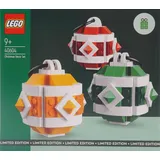 LEGO Christbaumkugel-Set Limited Edition 40604