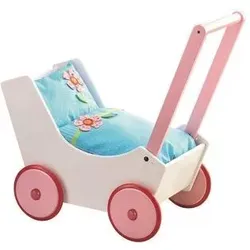 HABA 000949 Puppenwagen Blumen