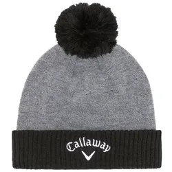 Callaway Pom Pom Beanie Mütze grau