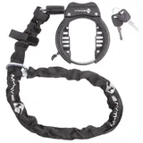 M-Wave Ringchain XL schwarz, mit Kette, 70 mm Durchlaufbreite, Kette 1000 mm, ideal für breite Reifen, von