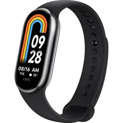 Xiaomi Smart Band 8 - Graphite Black - Aktivitätsmesser mit Band - TPU - schwarz