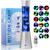 Besight Lavalampe Große mit 17 Farbwechsel und Fernbedienung, 40cm Lavalampen für Kinder Erwachsene, Nachtlicht Tischlampe für Schlafzimmer, Wohnkultur, Geburtstags und Weihnachtsgeschenke