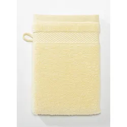 Waschhandschuh gelb