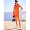 Etuikleid HEINE Kleid Gr. 38, Normalgrößen, orange Damen Kleider Etuikleider