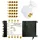 PremiumX SAT Multischalter PMSE 5/8 Satelliten Multiswitch Quattro LNB weiß 24x F-Stecker für 8 Teilnehmer FullHD 4K UHD 8K