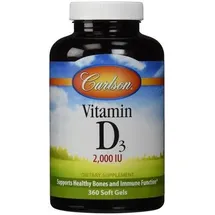 Carlson Labs Vitamin D3 Kapseln 360 St.
