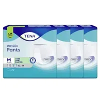 TENA Pants Super - große (L) Schutzhosen für starke Blasenschwäche / Inkontinenz - atmungsaktiv, sehr diskret & doppelter Auslaufschutz - (12 Einwegschutzhosen)
