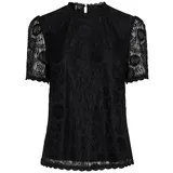 Pieces Bluse 'OLLINE', - Schwarz - M