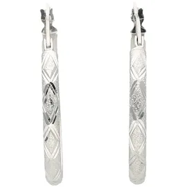 Smart Jewel Creolen diamantiert Silber 925 2013796