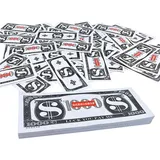 KIOALXZ Geldpistole, automatische Spielzeugpistole, ist eine lustige Requisitenpistole, die echtes Geld oder Gutscheine verschießen kann und einfach zu tragen ist. Sie eignet, Papiergeld (500)