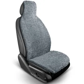 BREMER SITZBEZÜGE Kunstfell Autositzauflage für Fiat Ducato grau